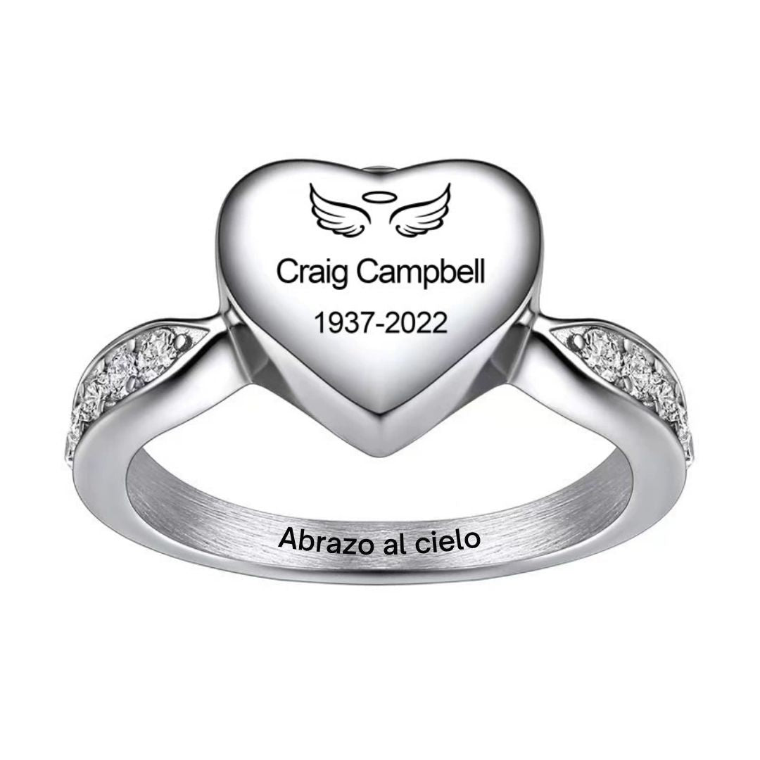 Anillo Abrazo al Cielo Personalizado - Moroveta
