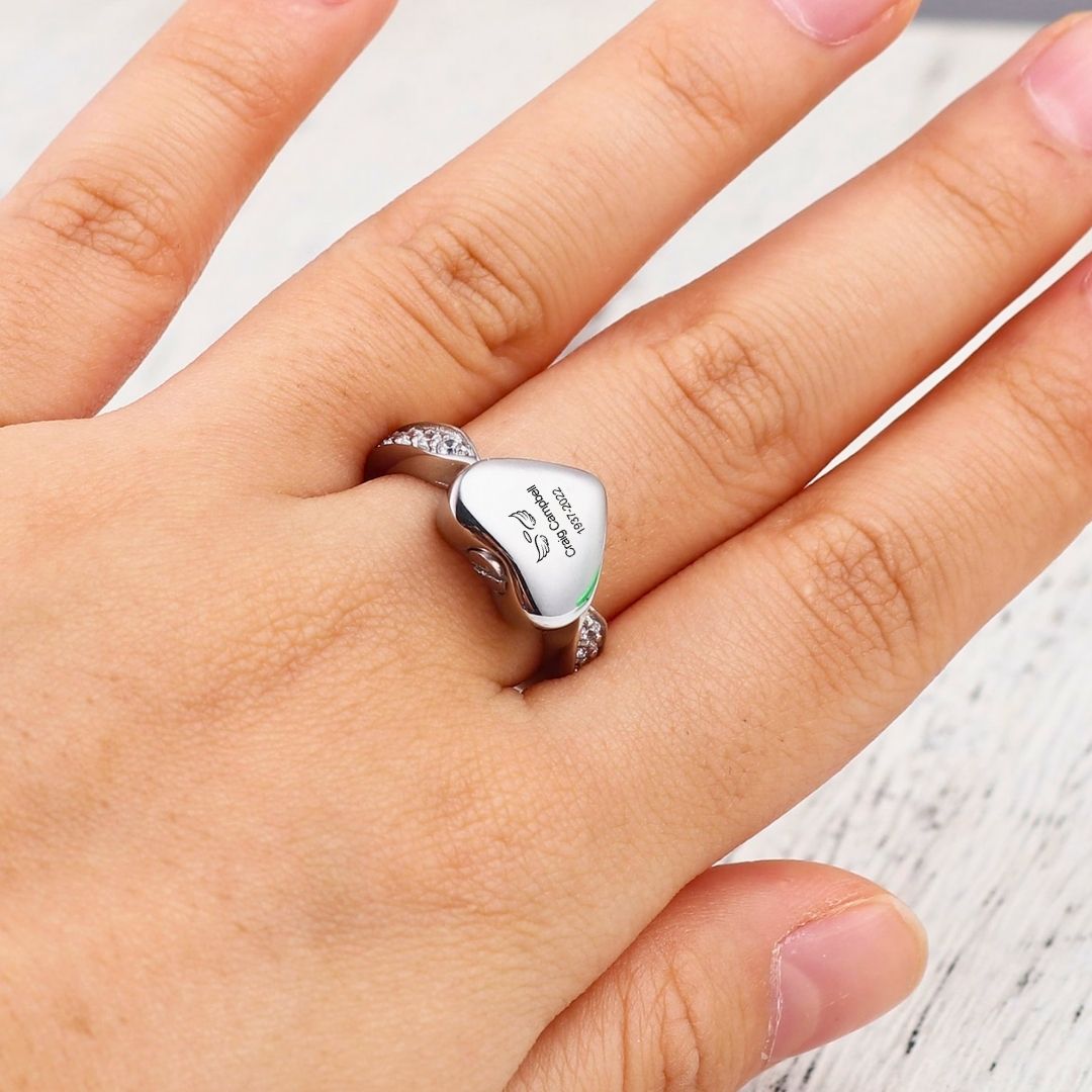 Anillo Abrazo al Cielo Personalizado - Moroveta