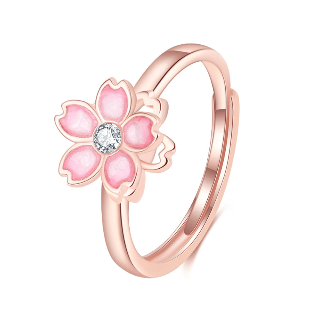 Anillo Ajustable Sakura Antiestrés - (Oferta 2x1) - Moroveta
