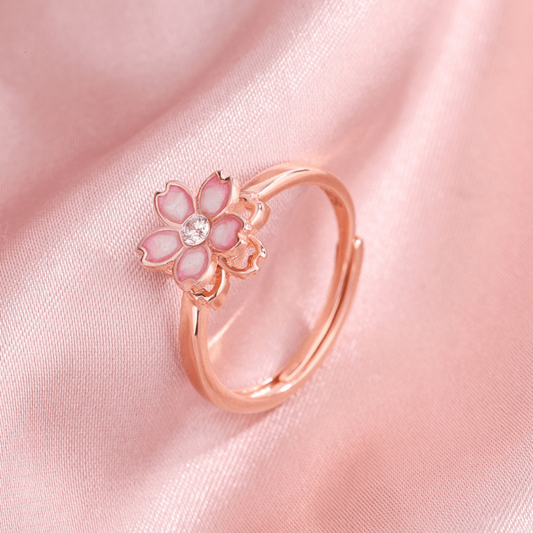 Anillo Ajustable Sakura Antiestrés - (Oferta 2x1) - Moroveta