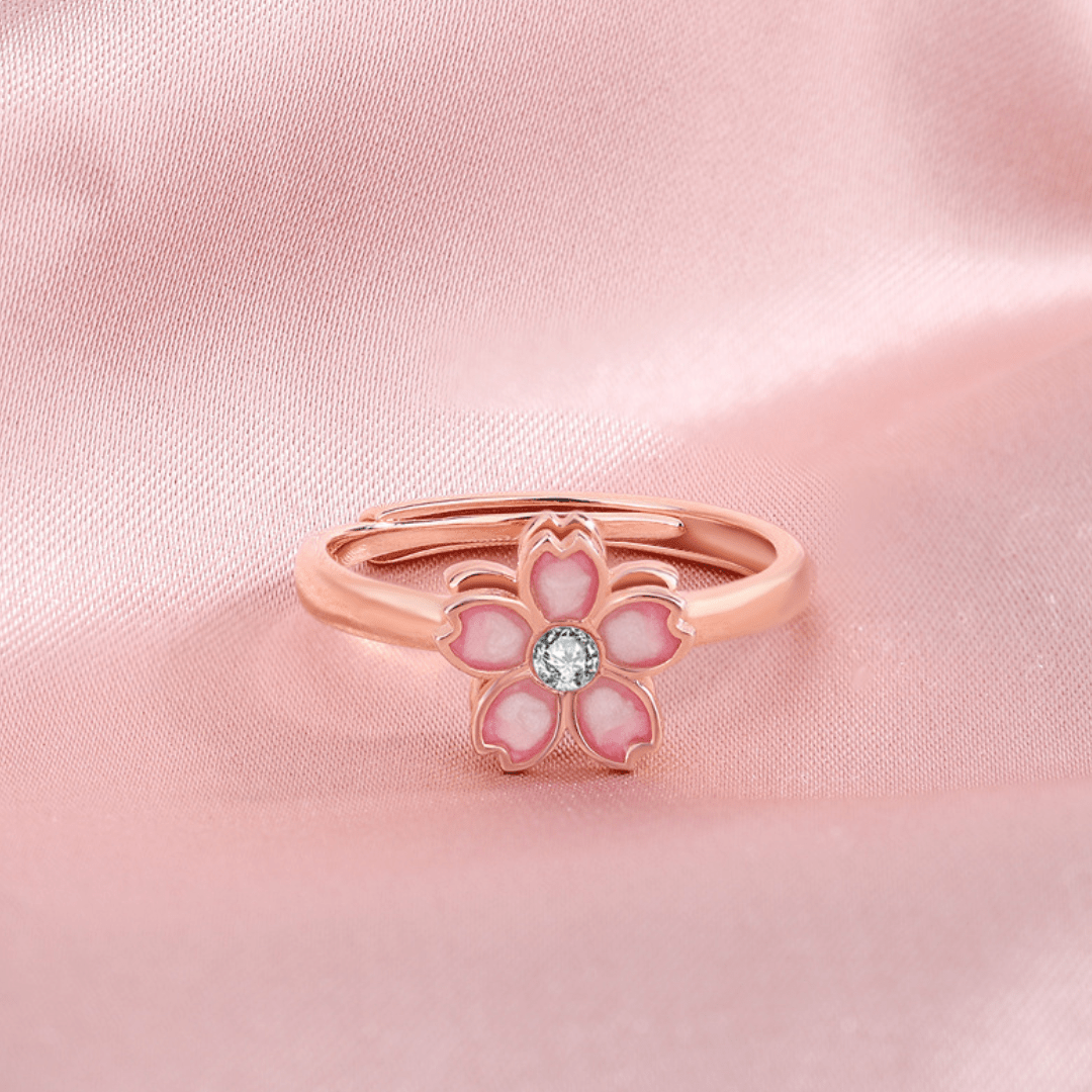 Anillo Ajustable Sakura Antiestrés - (Oferta 2x1) - Moroveta