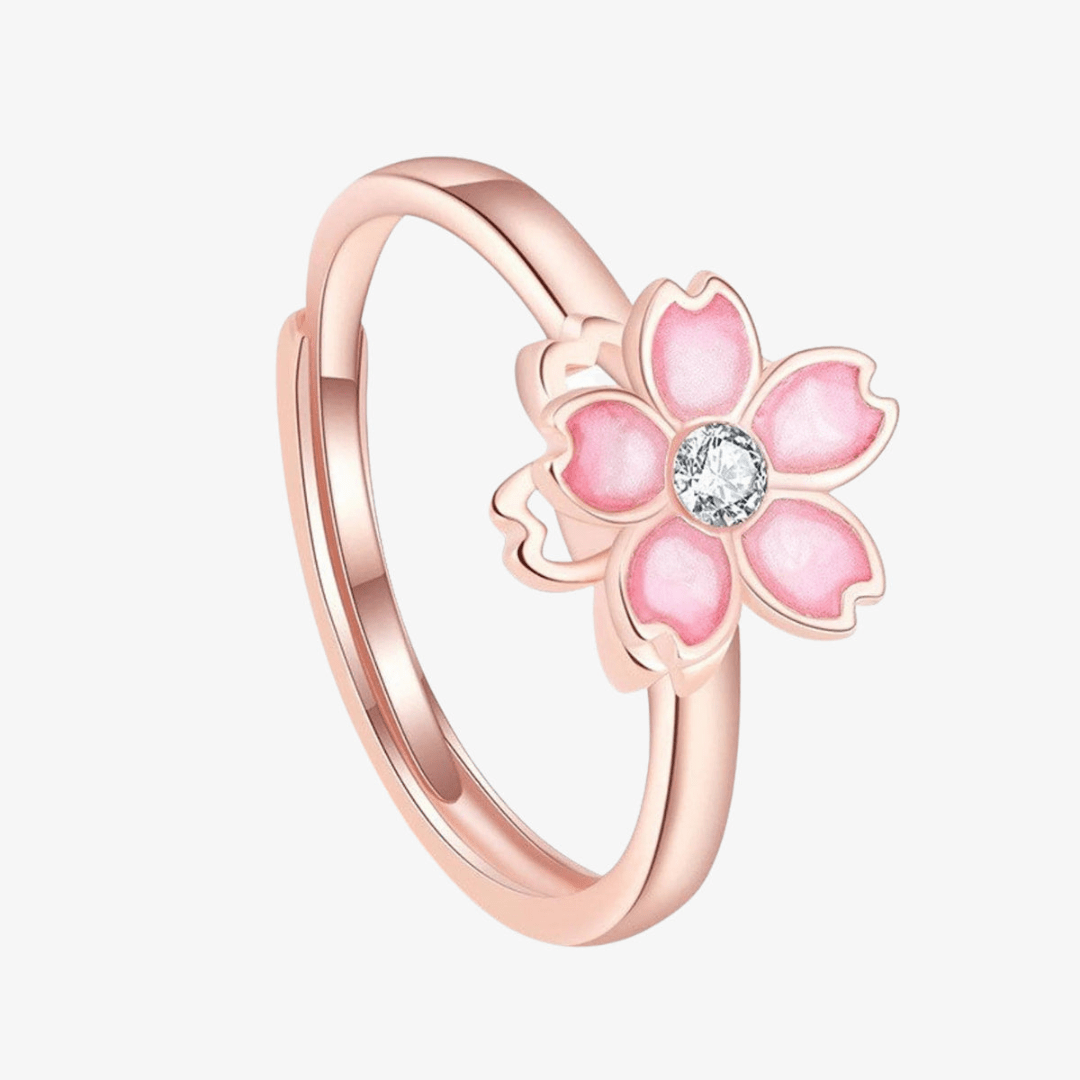 Anillo Ajustable Sakura Antiestrés - (Oferta 2x1) - Moroveta