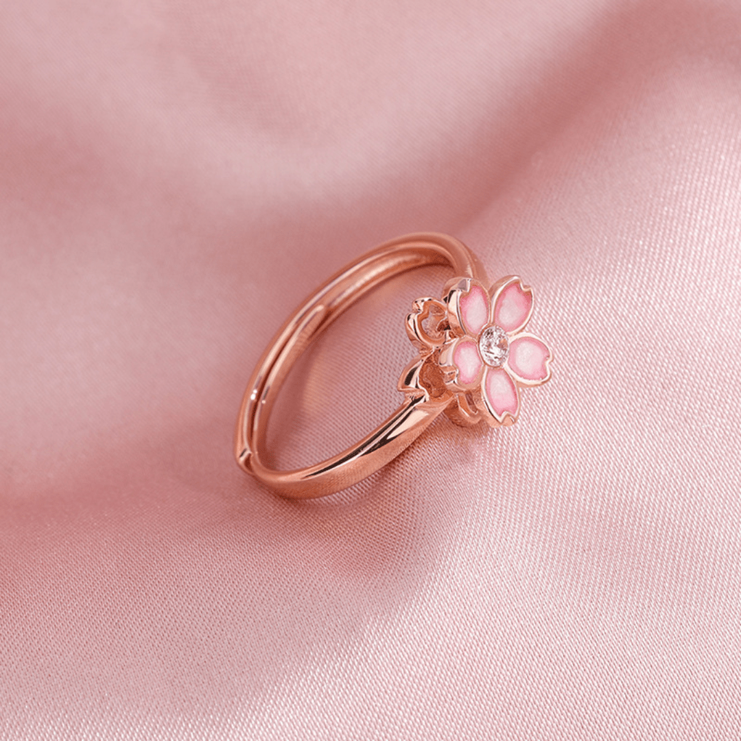 Anillo Ajustable Sakura Antiestrés - (Oferta 2x1) - Moroveta