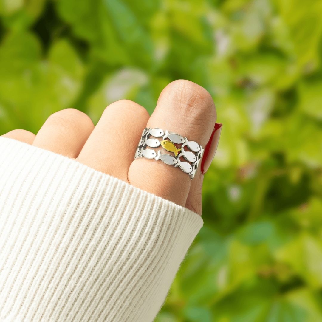 Anillo Nada Contra la Corriente - Moroveta