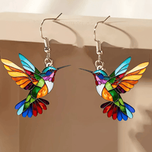 Cargar imagen en el visor de la galería, Aretes de colibrí - Moroveta