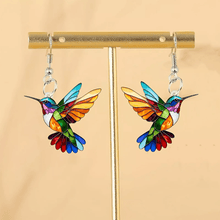 Cargar imagen en el visor de la galería, Aretes de colibrí - Moroveta