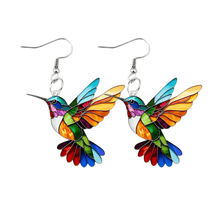 Cargar imagen en el visor de la galería, Aretes de colibrí - Moroveta