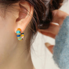 Cargar imagen en el visor de la galería, Aretes Iris celestial (2x1) - Moroveta