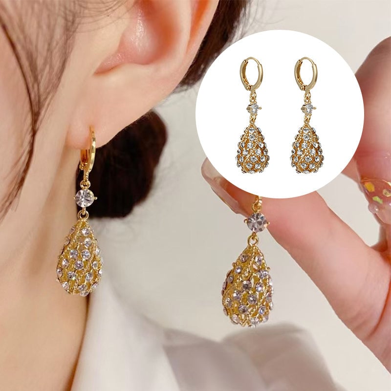 Aretes Lágrima de cristal - Moroveta