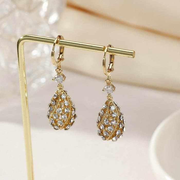 Aretes Lágrima de cristal - Moroveta
