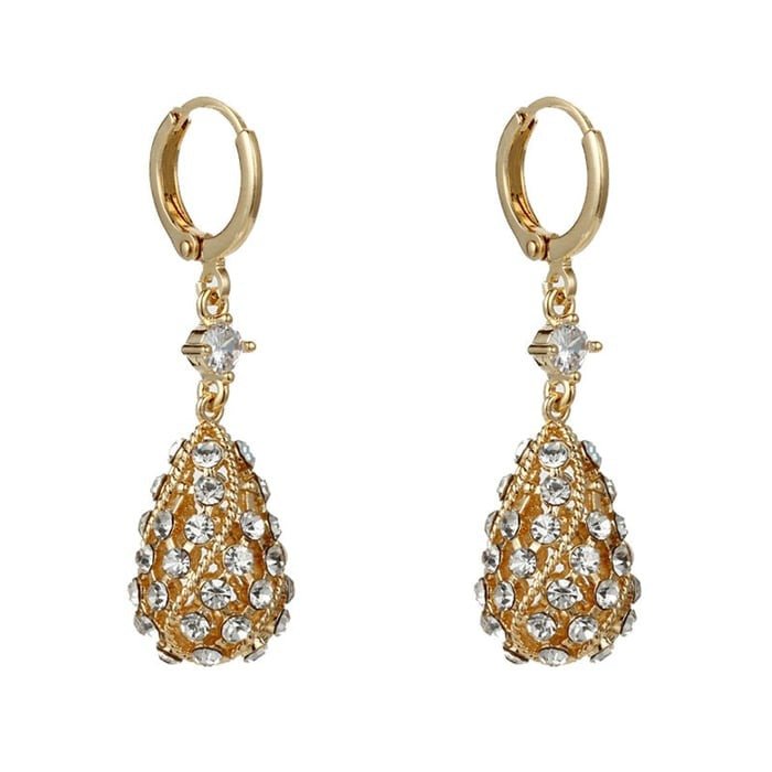 Aretes Lágrima de cristal - Moroveta