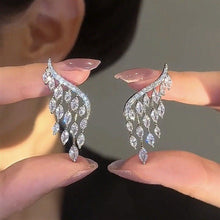 Cargar imagen en el visor de la galería, Aretes + pulsera + anillo "Alas de ángel" (Oferta 3X1) - Moroveta