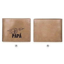 Cargar imagen en el visor de la galería, Cartera personalizada para Papá - Moroveta
