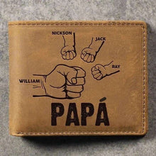 Cargar imagen en el visor de la galería, Cartera personalizada para Papá - Moroveta