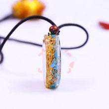Cargar imagen en el visor de la galería, Colgante de Turquesa con Geometría Sagrada - Moroveta