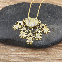 Cargar imagen en el visor de la galería, Collar Amor de Mamá - 1 a 5 colgantes - Moroveta