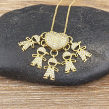 Cargar imagen en el visor de la galería, Collar Amor de Mamá - 1 a 5 colgantes - Moroveta