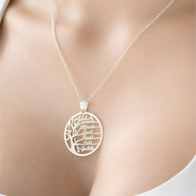 Cargar imagen en el visor de la galería, Collar Árbol de la vida con nombres - Moroveta