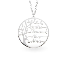 Cargar imagen en el visor de la galería, Collar Árbol de la vida con nombres - Moroveta