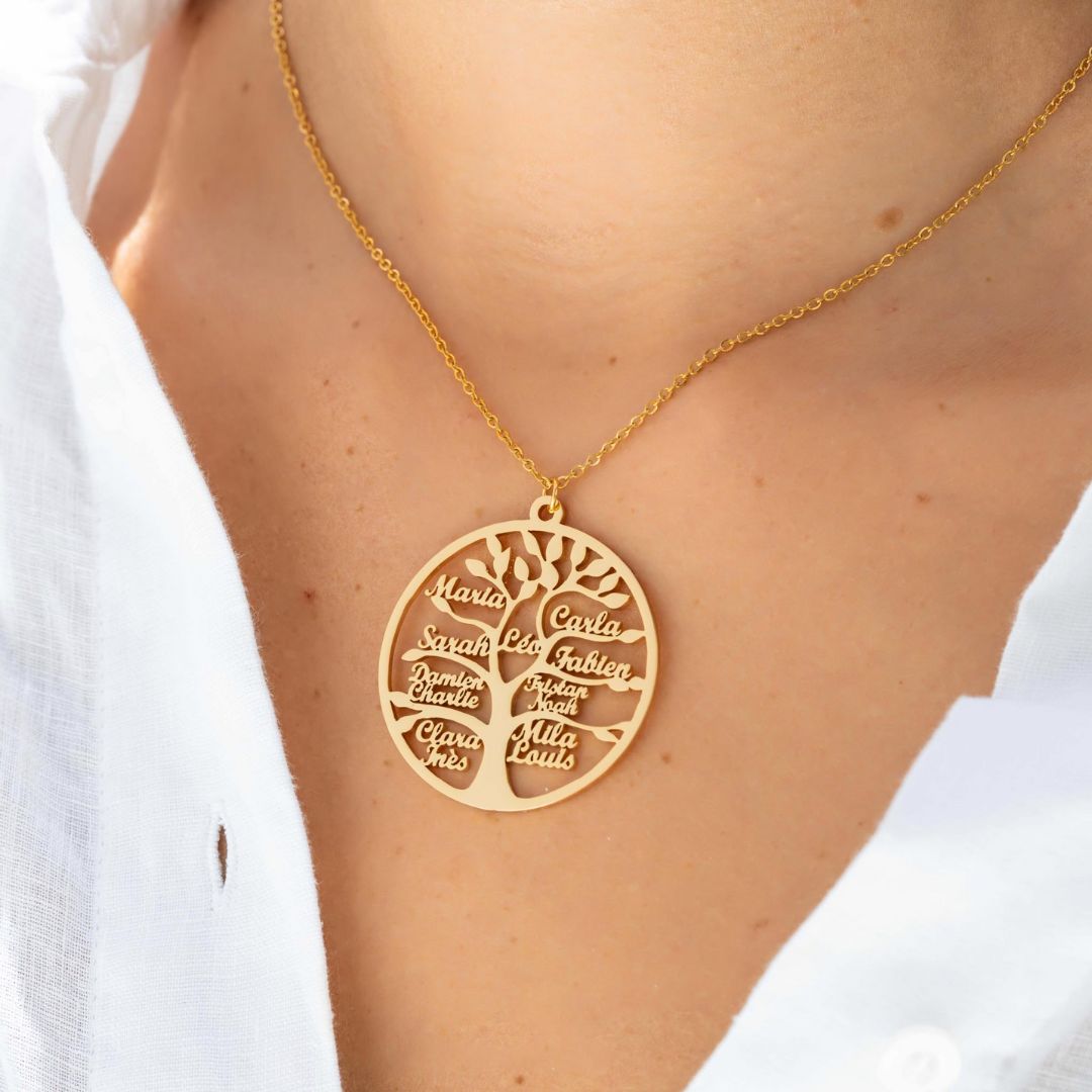 Collar Árbol de la vida personalizable - Moroveta