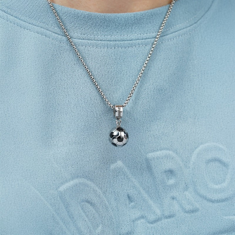 Collar balón de fútbol con nombre personalizado - Moroveta