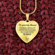 Cargar imagen en el visor de la galería, Collar con colgante - A mi Mamá - Moroveta