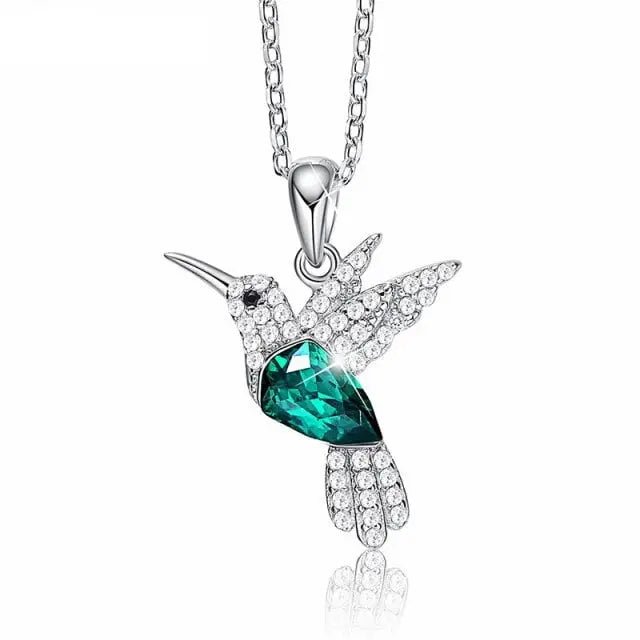 Collar con colgante de colibrí - Moroveta