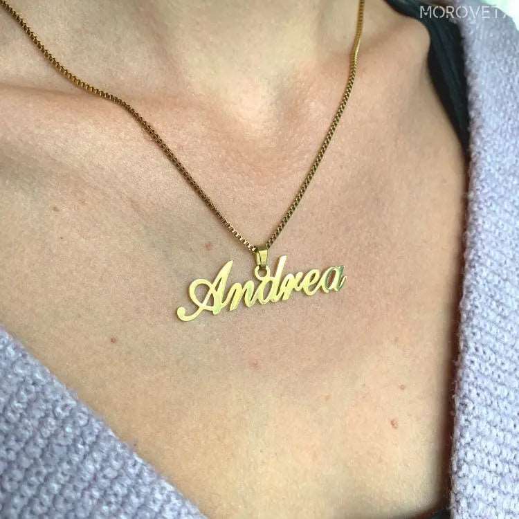 Collar con nombre personalizado Sunky - Moroveta