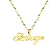 Cargar imagen en el visor de la galería, Collar con nombre personalizado Sunky - Moroveta