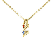 Cargar imagen en el visor de la galería, Collar con nombres y piedras natales - Moroveta