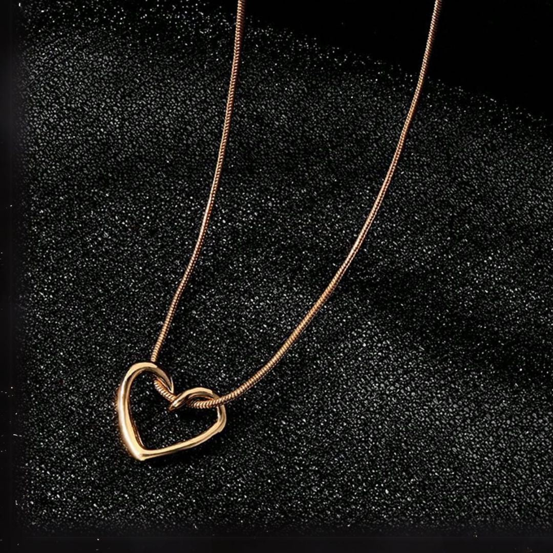 Collar de corazón - Moroveta