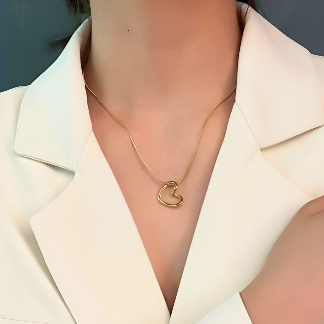 Collar de corazón - Moroveta