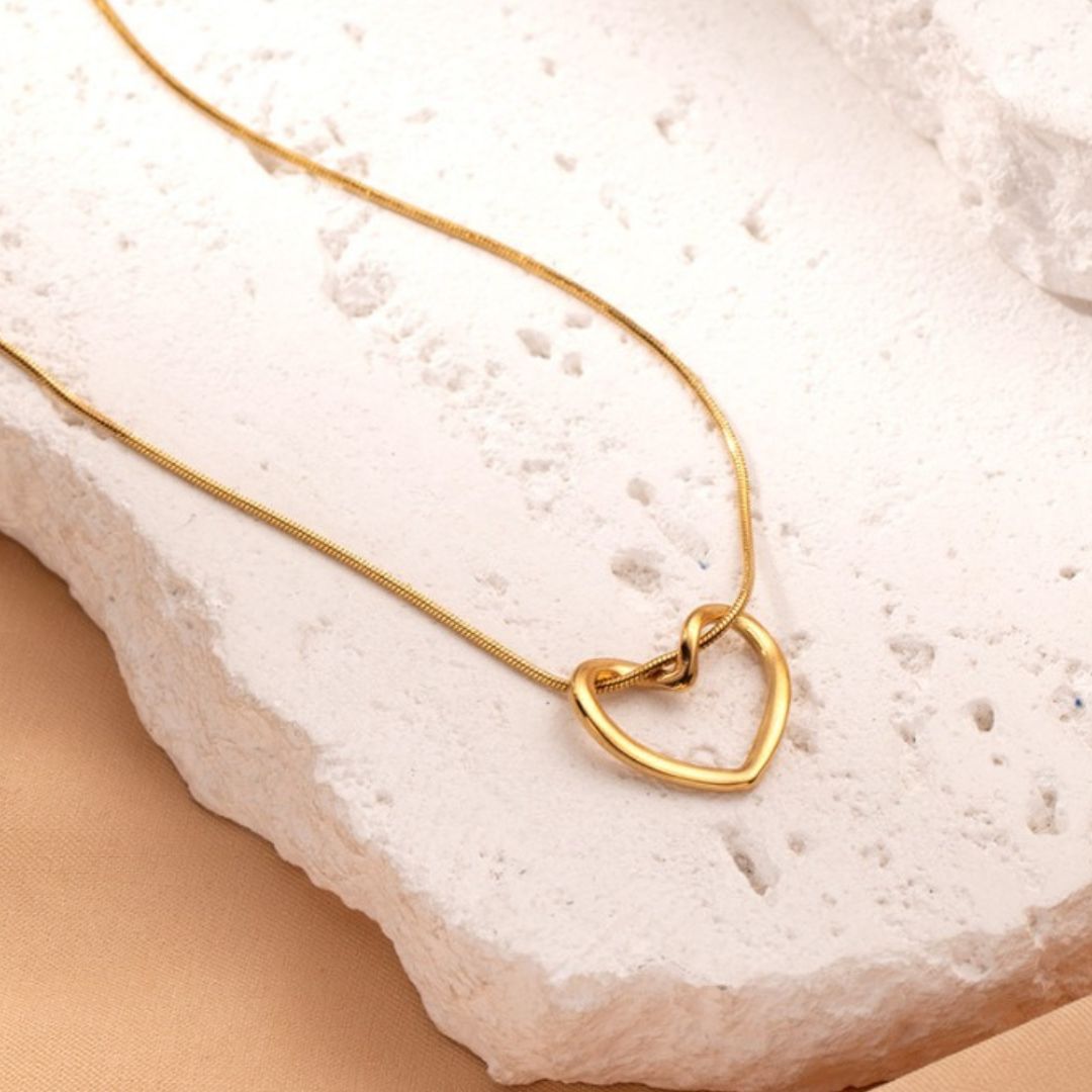 Collar de corazón - Moroveta