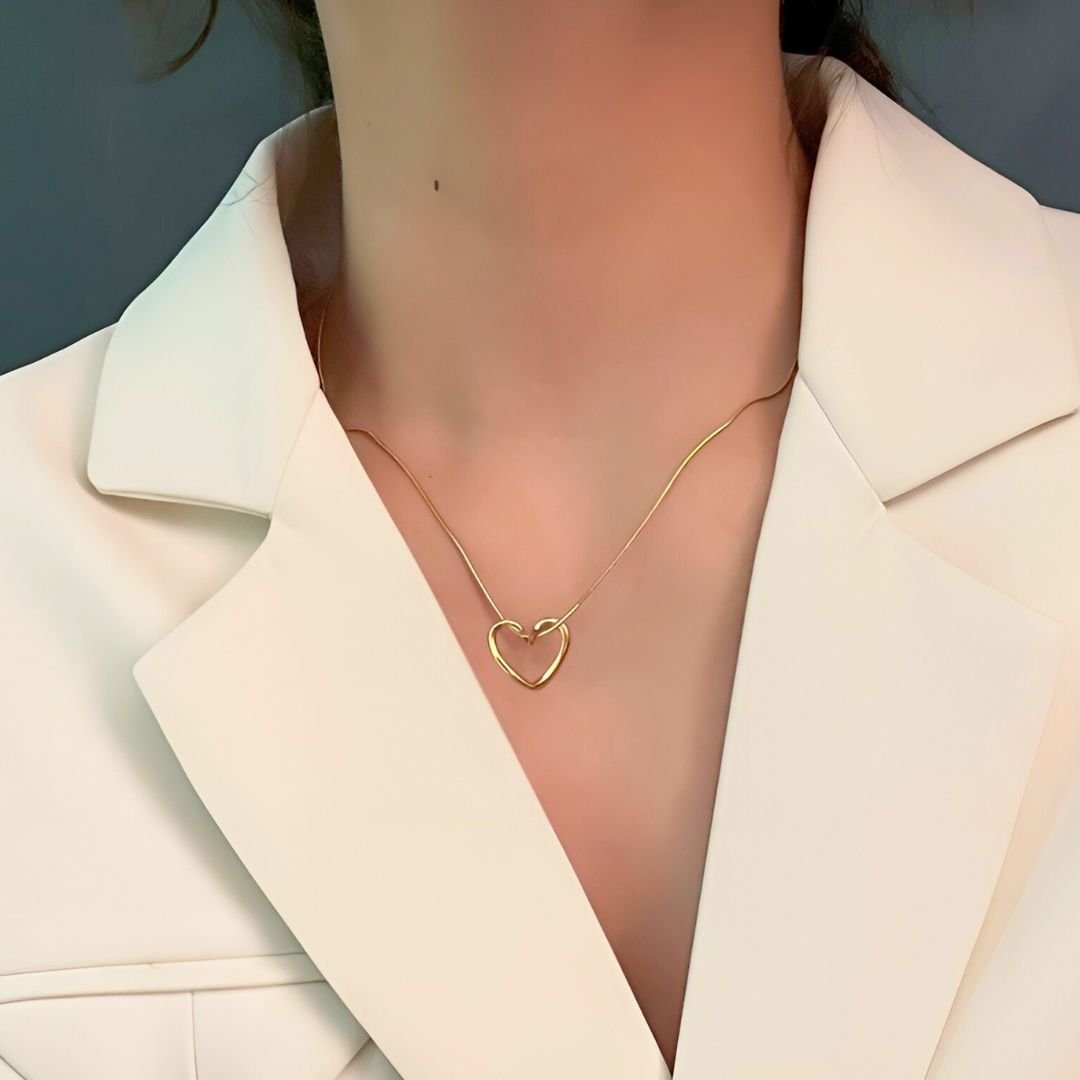 Collar de corazón - Moroveta