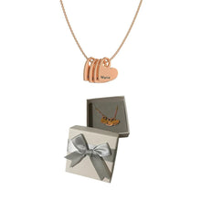 Cargar imagen en el visor de la galería, Collar de corazones amor eterno - Moroveta