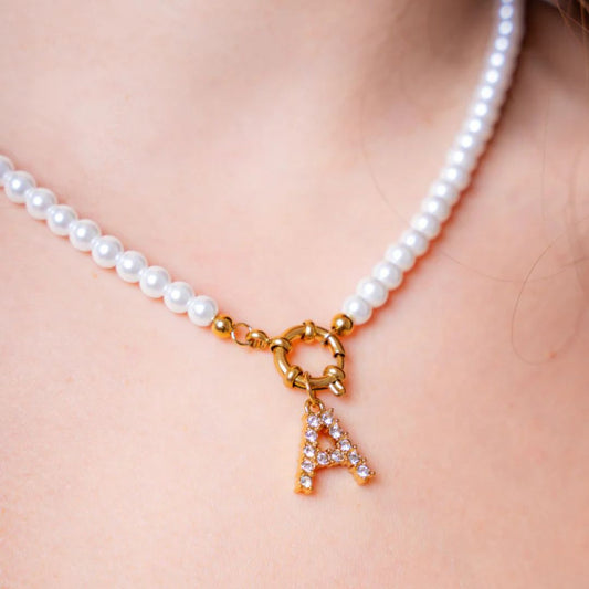 Collar de inicial personalizada - Moroveta
