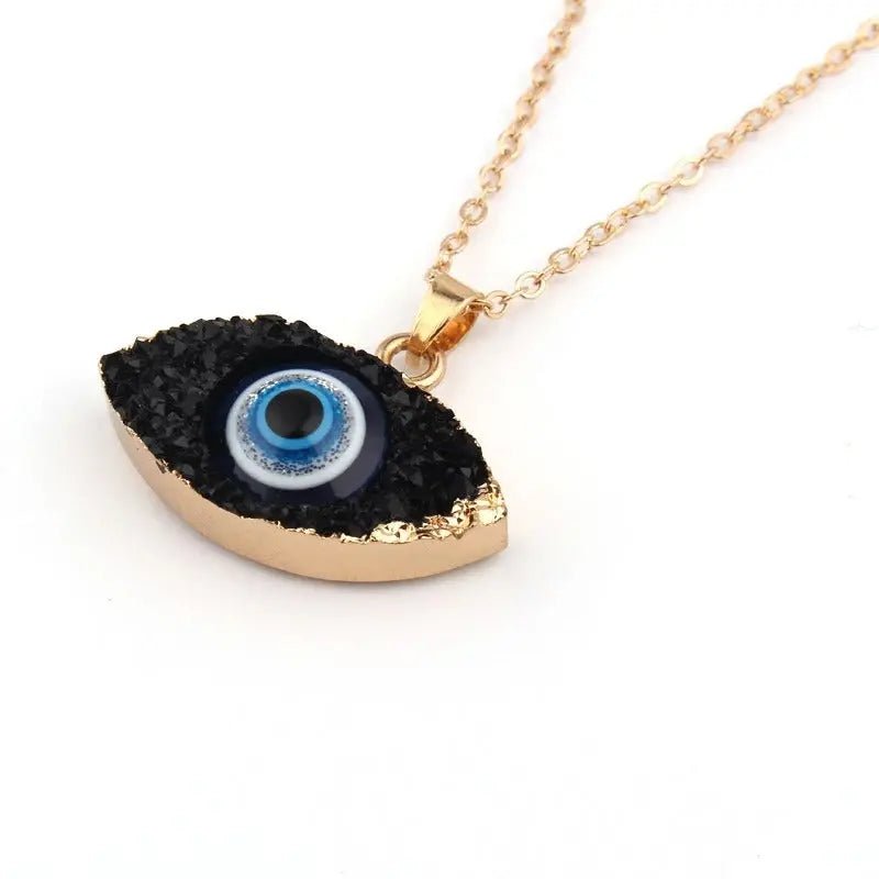 Collar de ojo turco resina - Moroveta