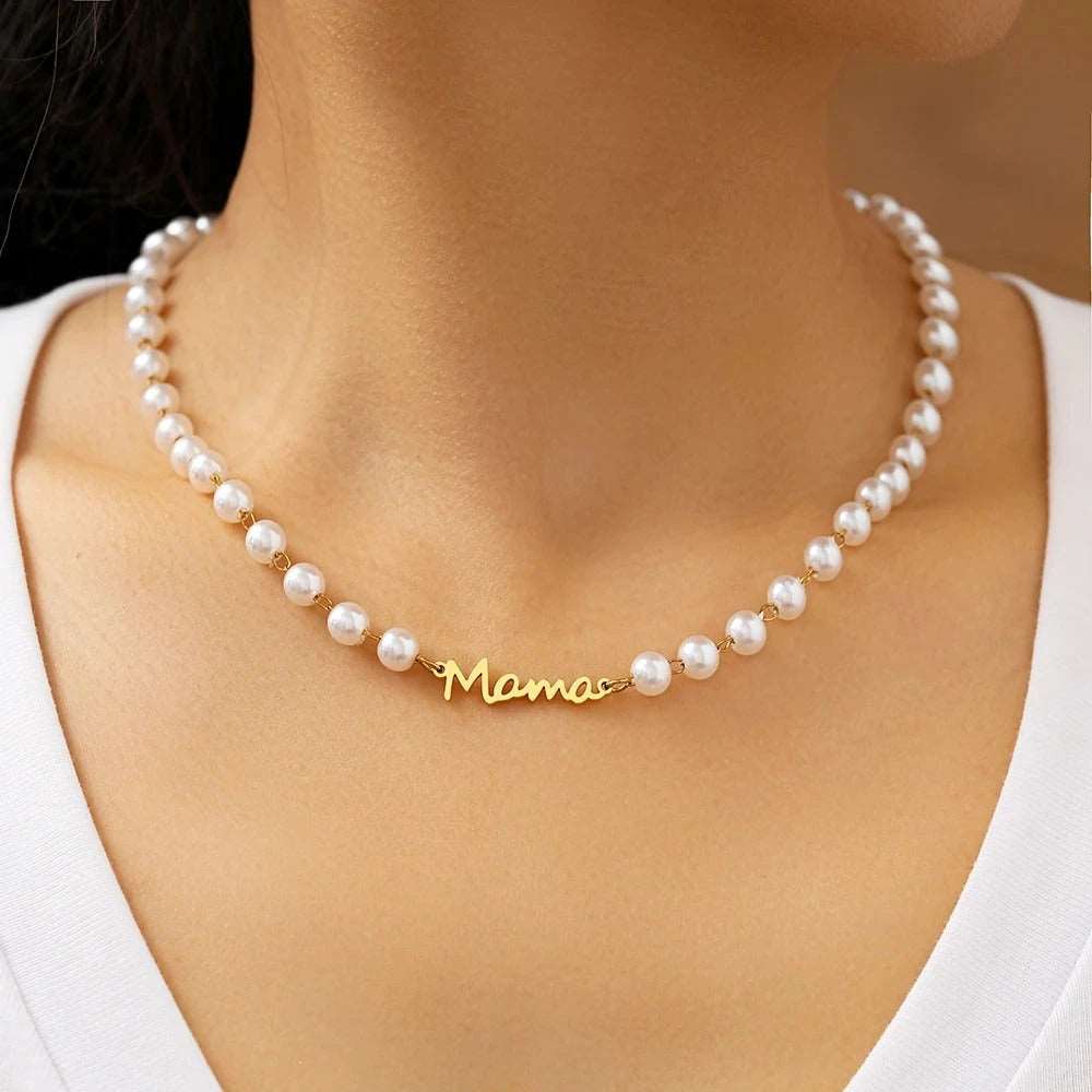 Collar de perlas Mamá - Moroveta