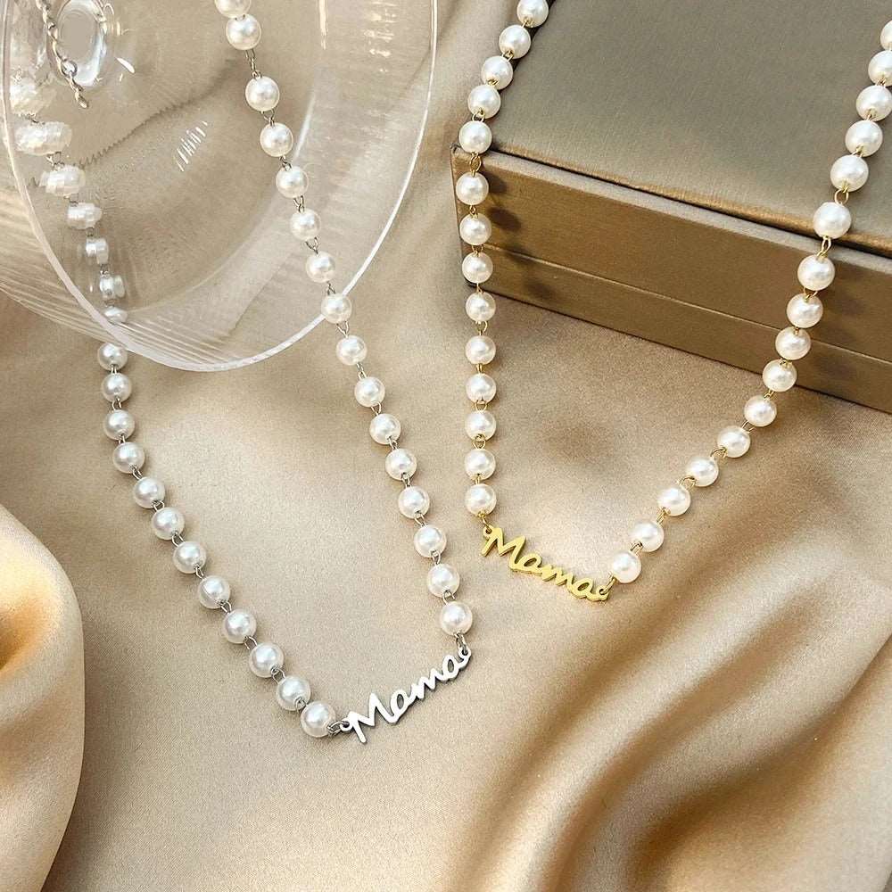Collar de perlas Mamá - Moroveta
