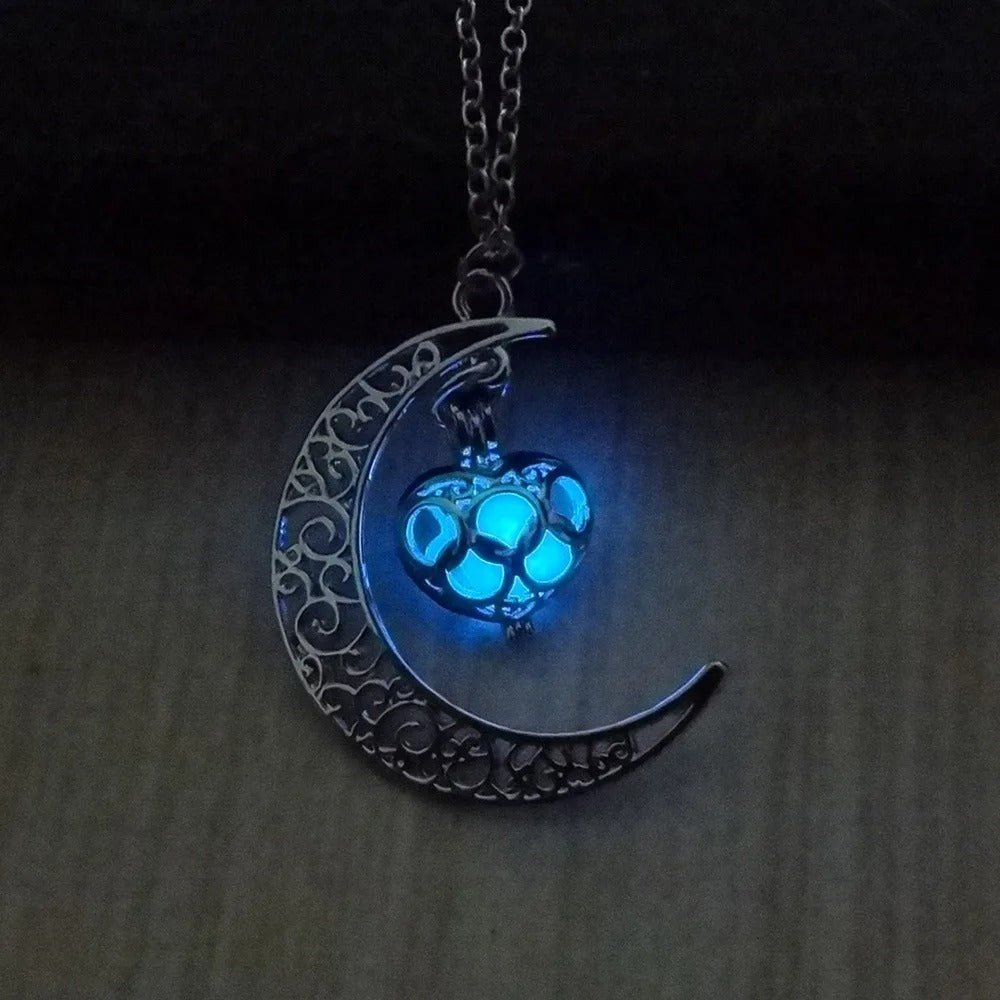 Collar de piedra de luna encantada - Moroveta