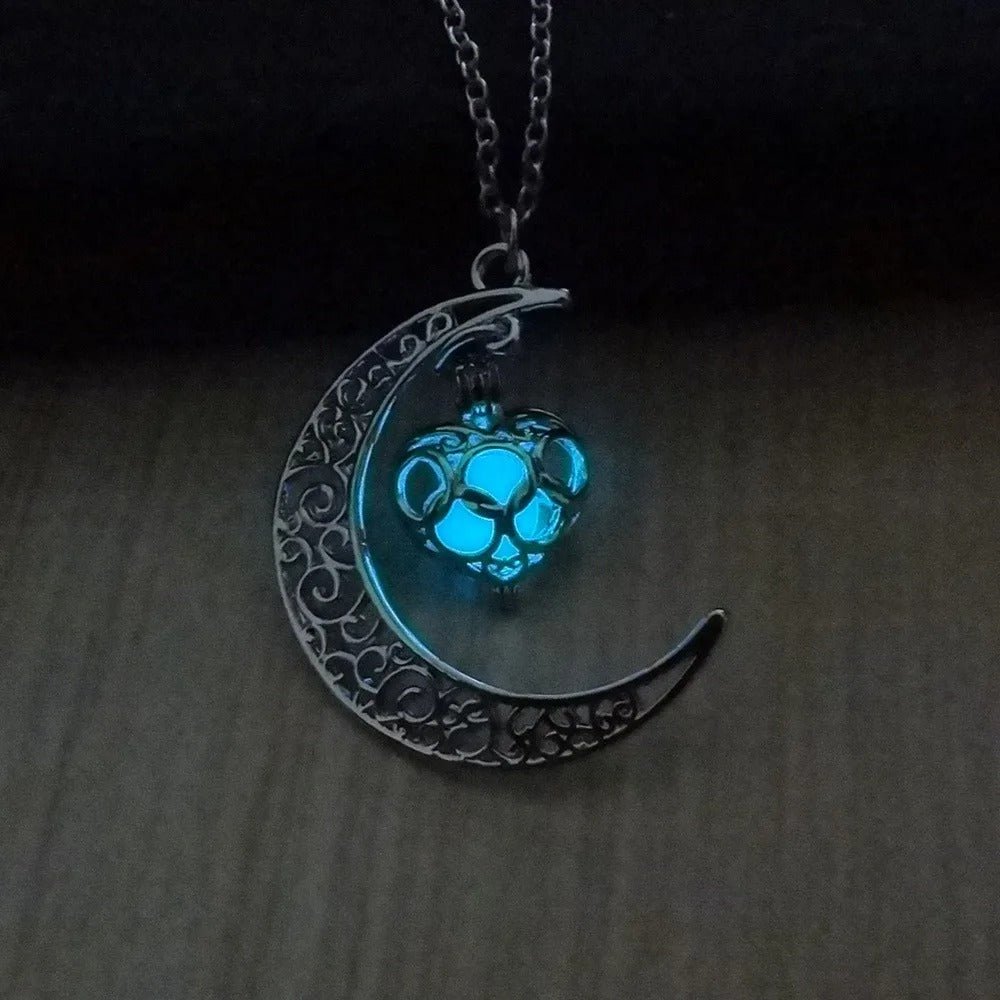 Collar de piedra de luna encantada - Moroveta