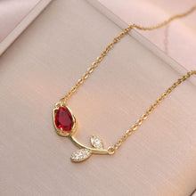 Cargar imagen en el visor de la galería, Collar de tulipán - Moroveta
