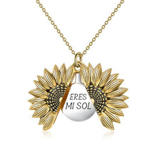 Cargar imagen en el visor de la galería, Collar girasol "Eres mi sol" - Moroveta
