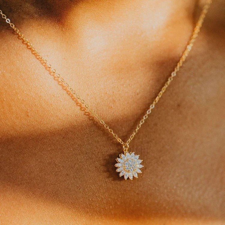 Collar giratorio girasol - Moroveta