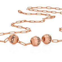 Cargar imagen en el visor de la galería, Collar personalizado con nombres - Moroveta