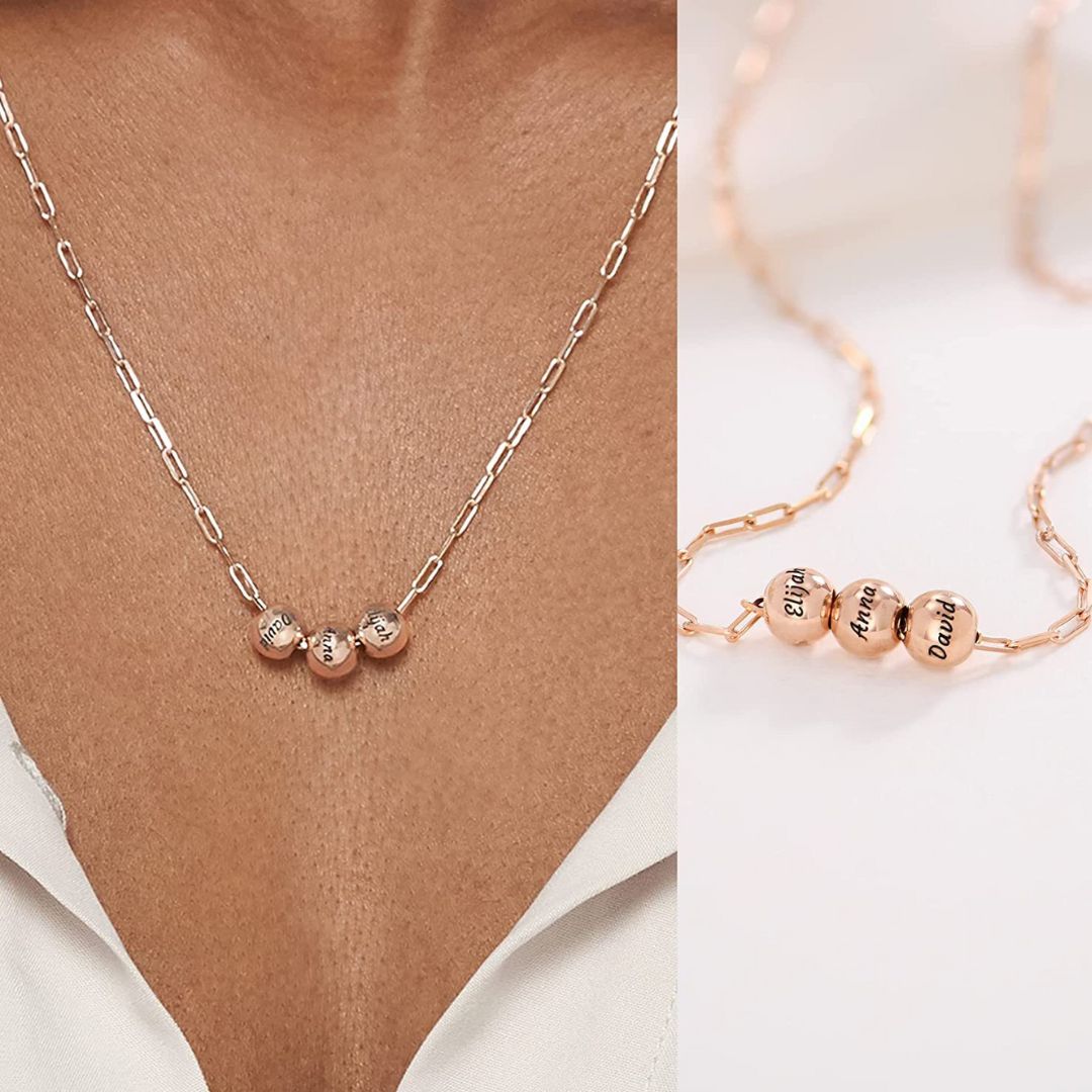 Collar personalizado con nombres - Moroveta