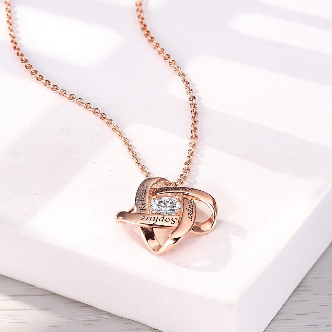 Collar personalizado con nombres de familia - Moroveta