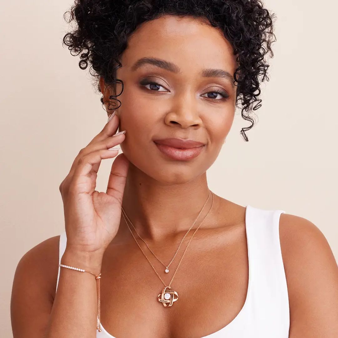 Collar personalizado con nombres de familia - Moroveta