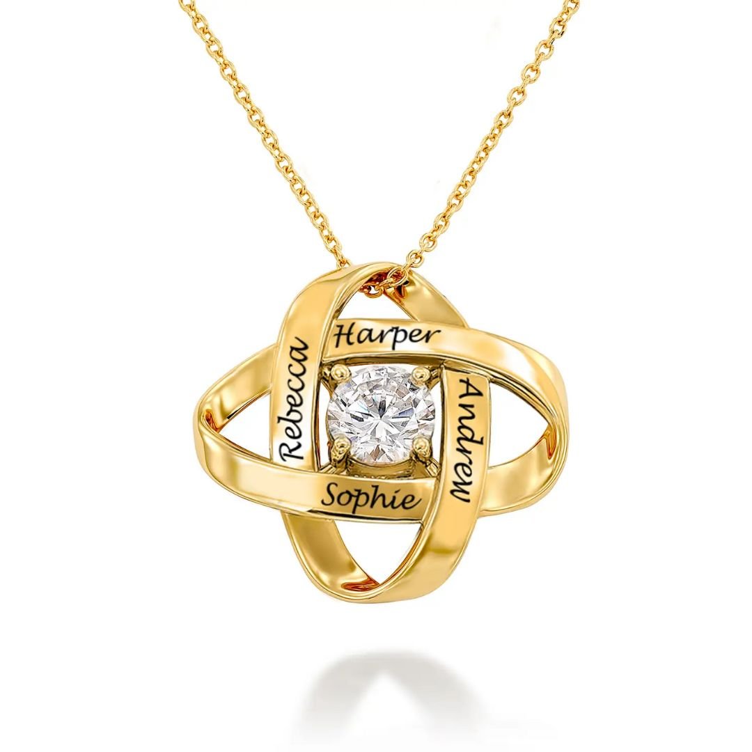 Collar personalizado con nombres de familia - Moroveta