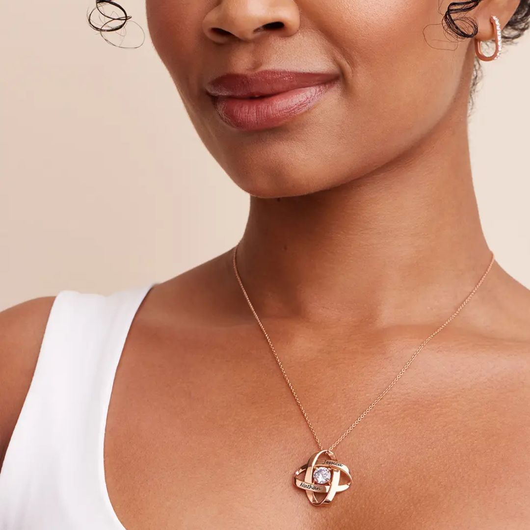 Collar personalizado con nombres de familia - Moroveta